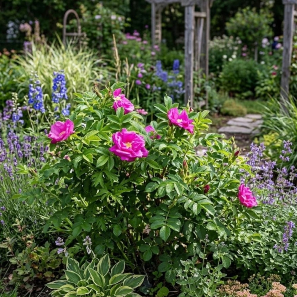 Raukšlėtalapė rožė / Rosa EXCEPTION ROTES MEER