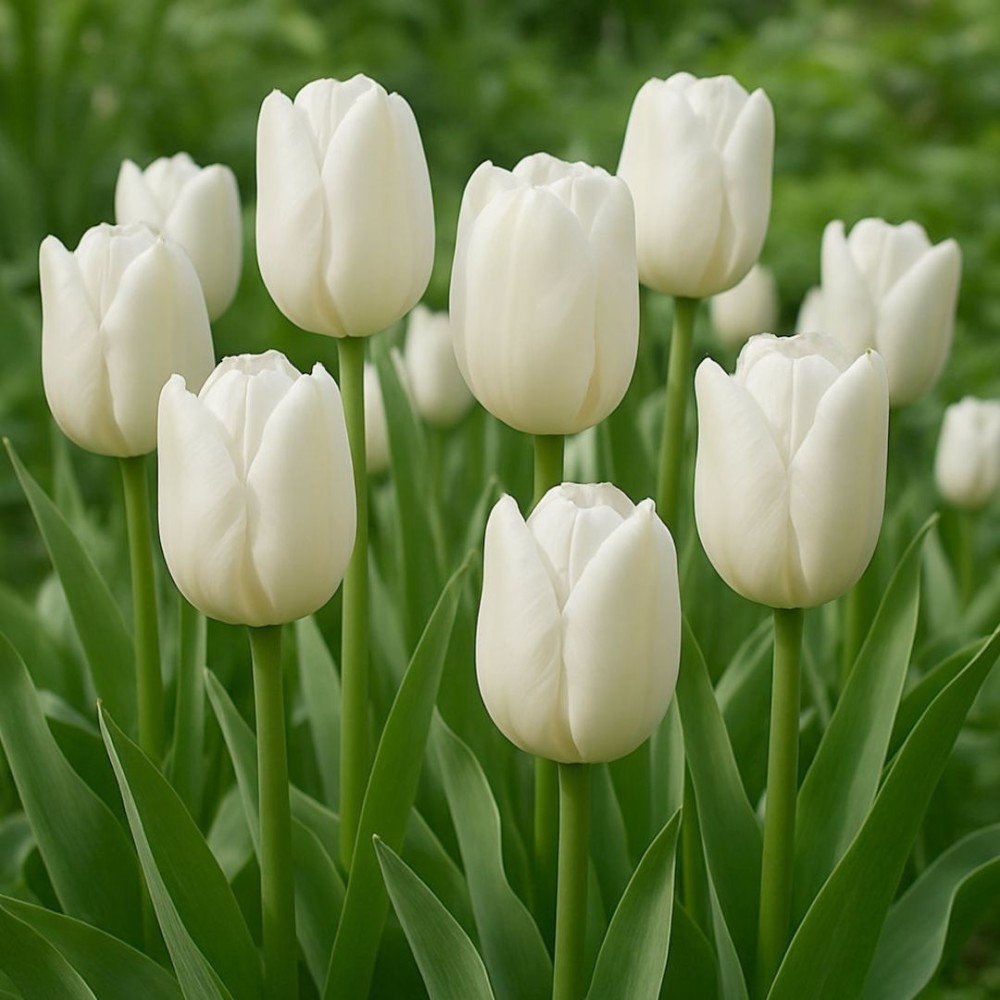 Tulipa / Tulpė WHITE PRINCE - 5 vnt.